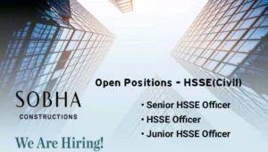 Sobha Constructions Hiring