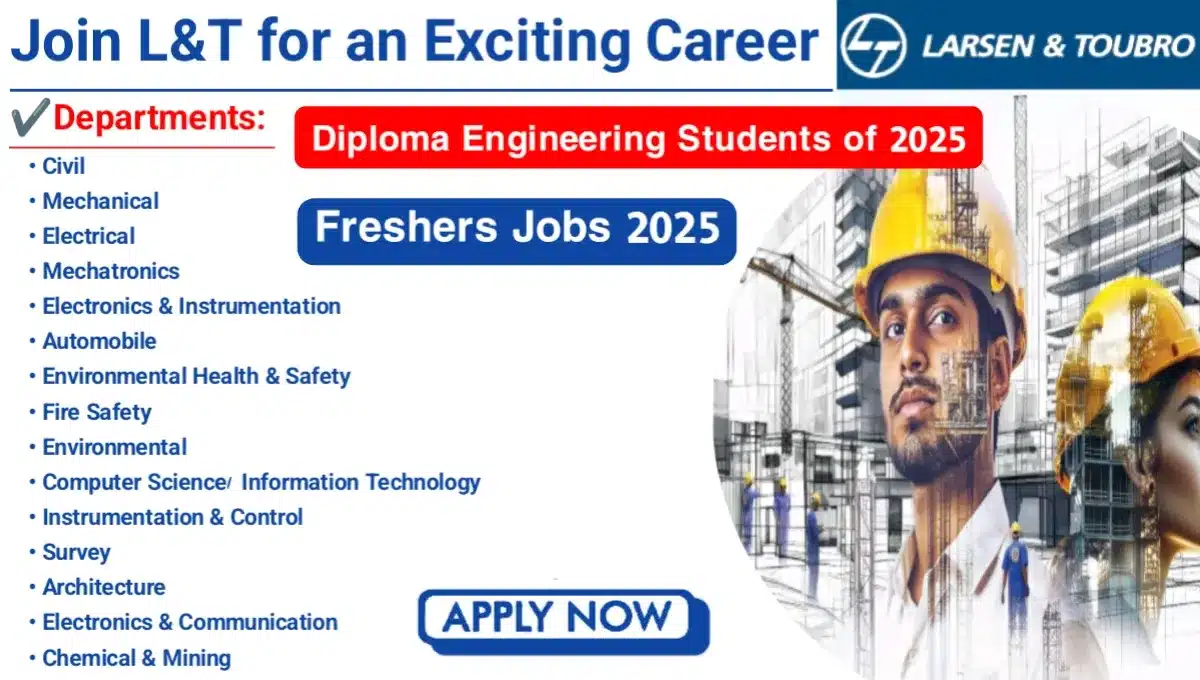 Diploma Engineer Trainee at L&T