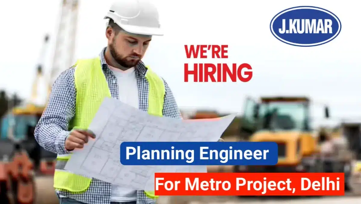 Jkumar Infraprojects Ltd Vacancy For Delhi