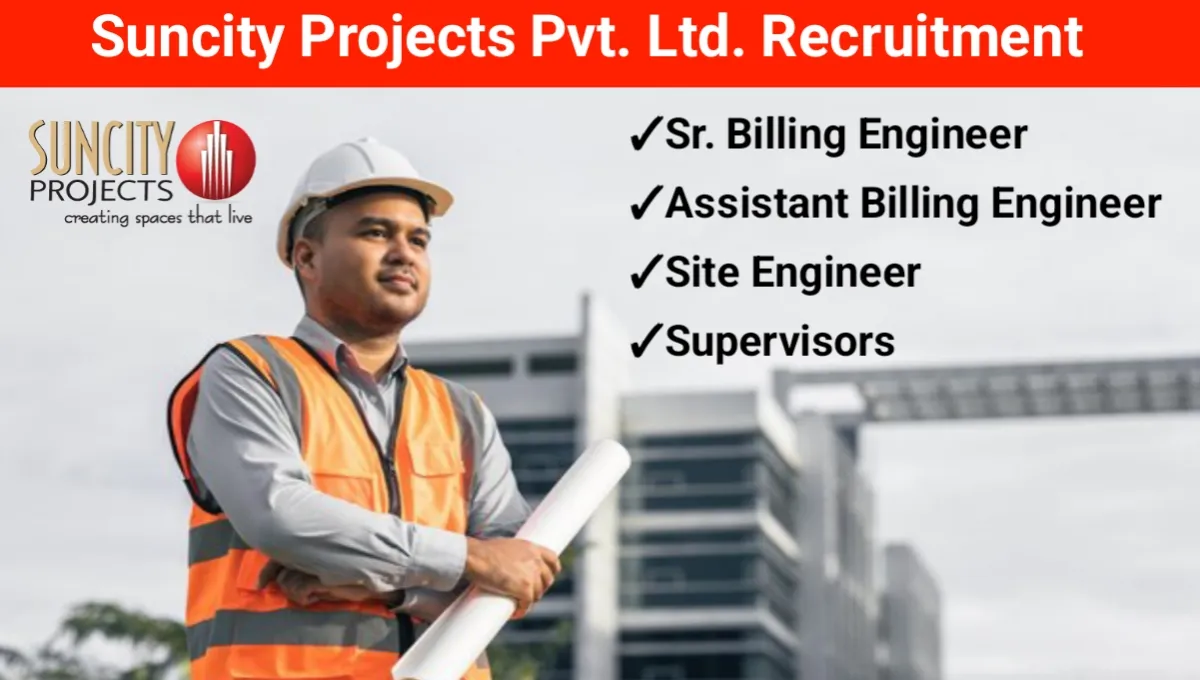 Suncity Projects Pvt Ltd Hiring