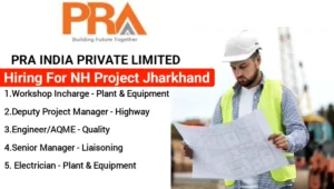 PRA India Pvt Ltd Recruitment 2025