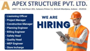 Apex Structure Pvt Ltd Recruitment 2025