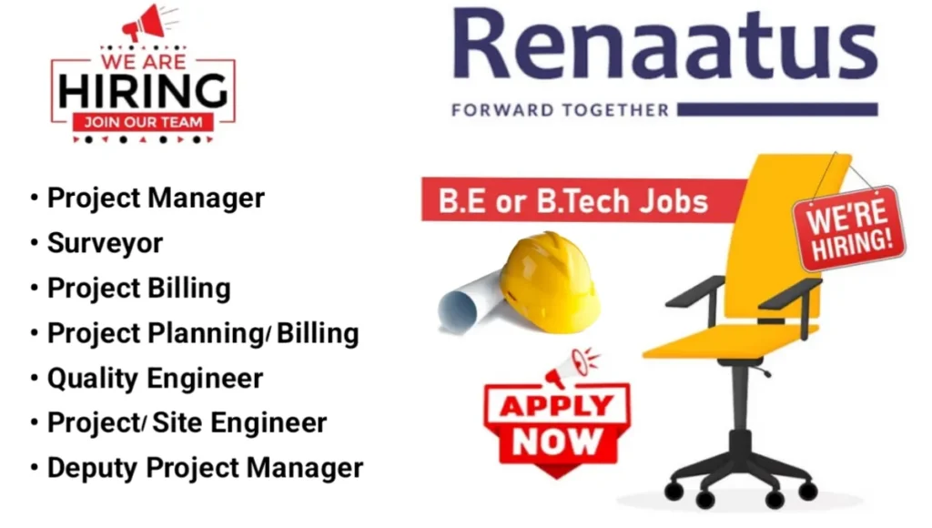 Renaatus Projects Pvt Ltd Careers