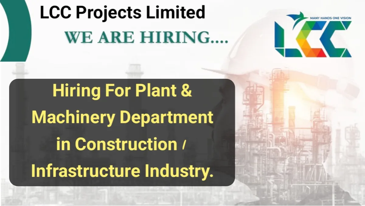 LCC Projects Ltd Job Vacancy