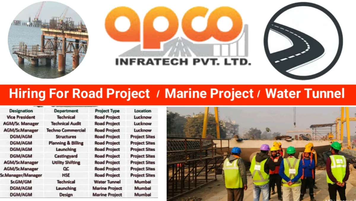 APCO Infratech Pvt Ltd Latest Job Vacancy 2025