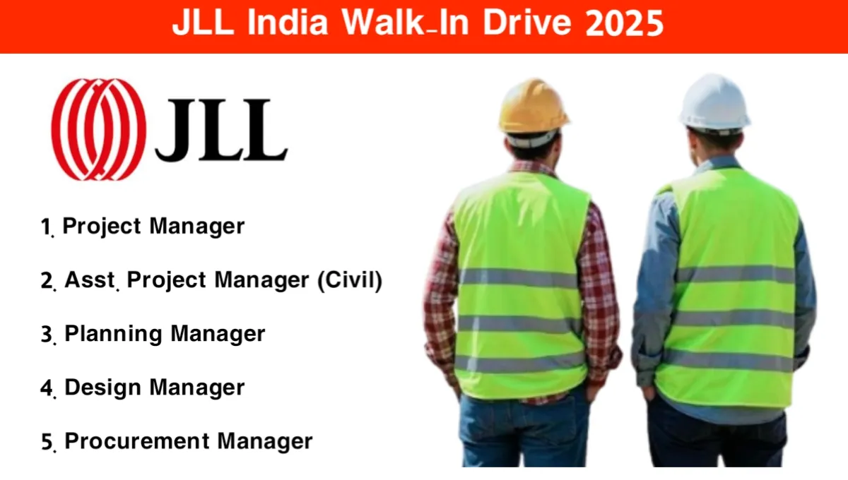 JLL India Walk-In Interview 2025