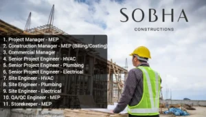 Exciting Career Opportunities at Sobha Constructions