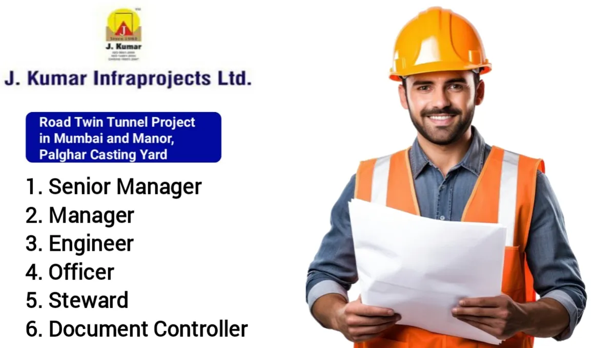 Jkumar Infraprojects Ltd Vacancy