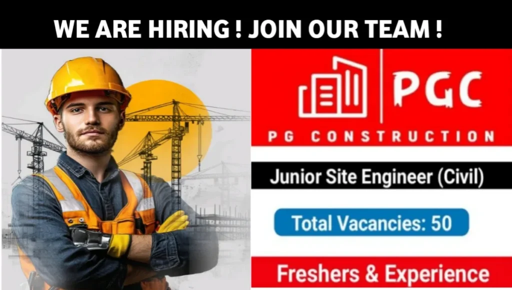 PG Construction Job Vacancy 2025