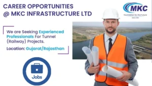 MKC Infrastructure Ltd Job Vacancy 2025