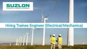 Suzlon Energy Ltd Job Vacancy