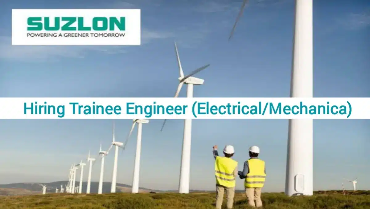 Suzlon Energy Ltd Job Vacancy