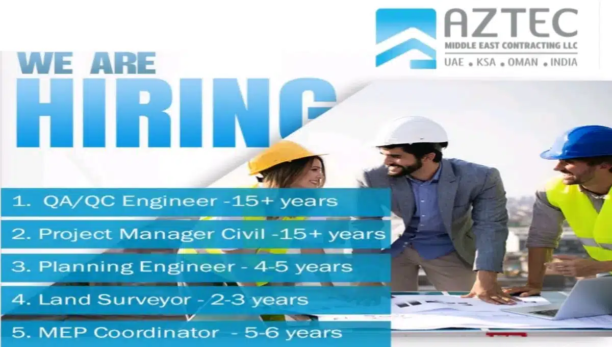 Aztec Middle East Contracting LLC Hiring