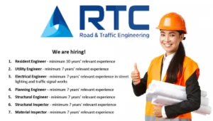 RTC Road and Traffic Engineering Vacancy