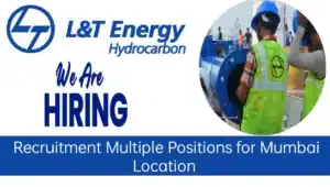 L&T Energy Hydrocarbon Ltd Vacancy