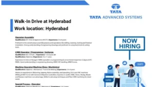 Tata Advanced Systems Walk-In Drive