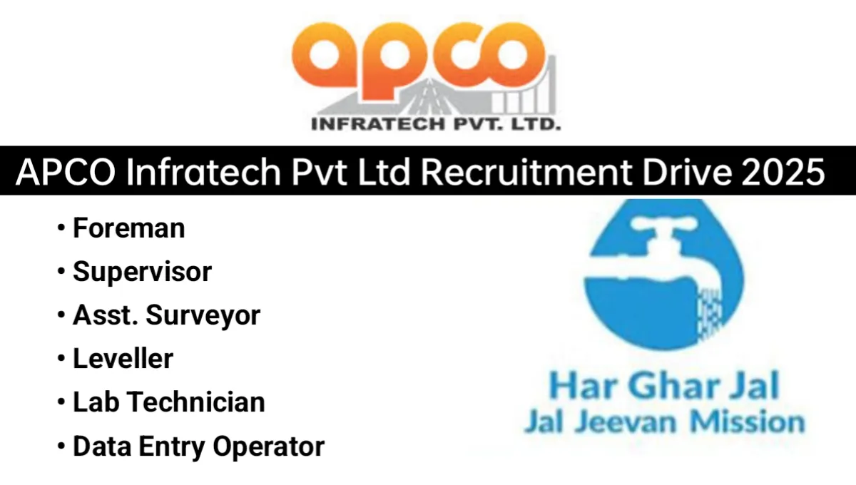 APCO Infratech Walk-In Interview 2025