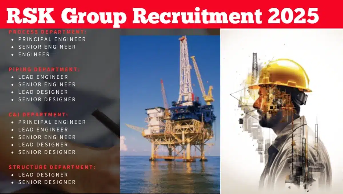 RSK Group Recruitment 2025
