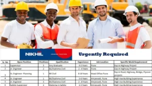 Nikhil Group Urgent Recruitment 2025