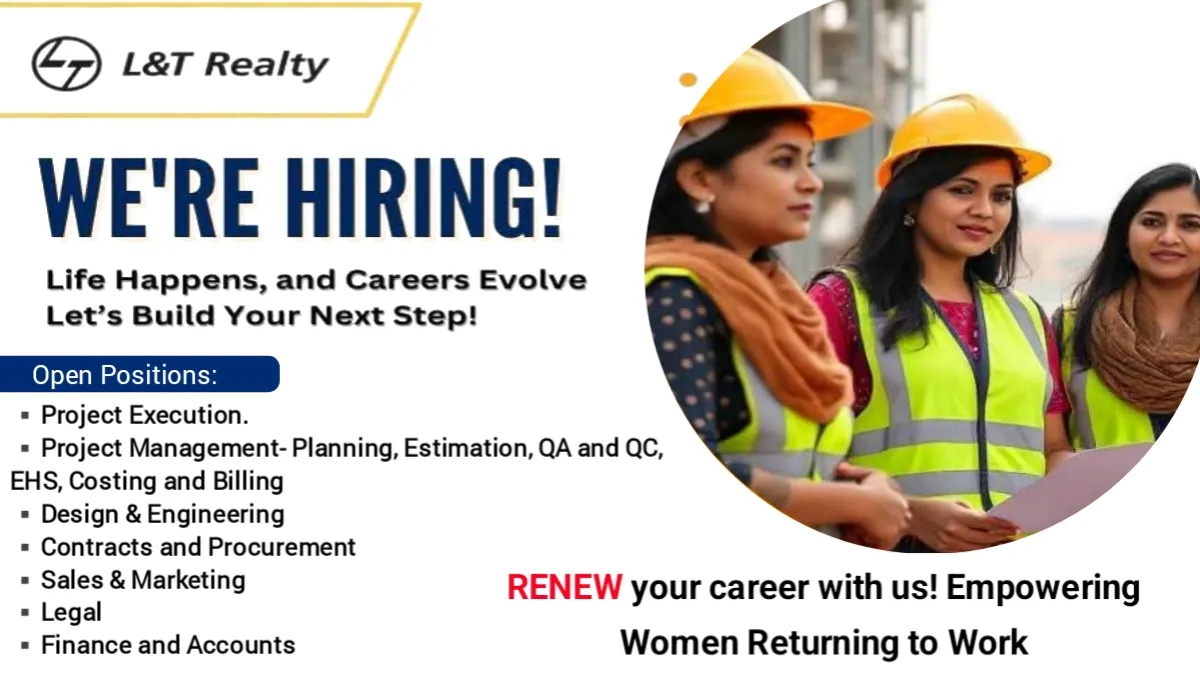 L&T Realty Job Opportunities