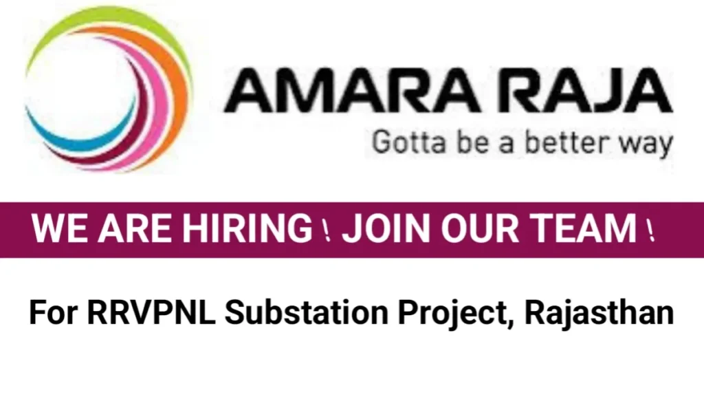 Amara Raja Infra Hiring