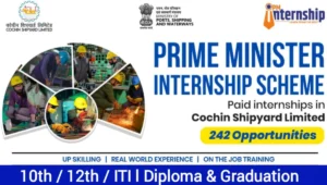 Prime Minister Internship Scheme 2025