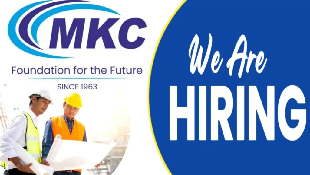 MKC Infrastructure Ltd Job Opening