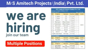 M/S Amitech Projects (India) Pvt Ltd Recruitment