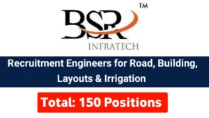 BSR Infratech India Ltd Recruitment 2025