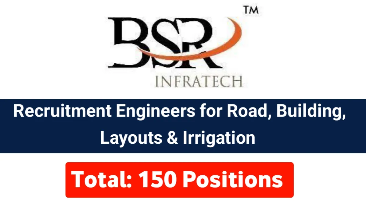 BSR Infratech India Ltd Recruitment 2025