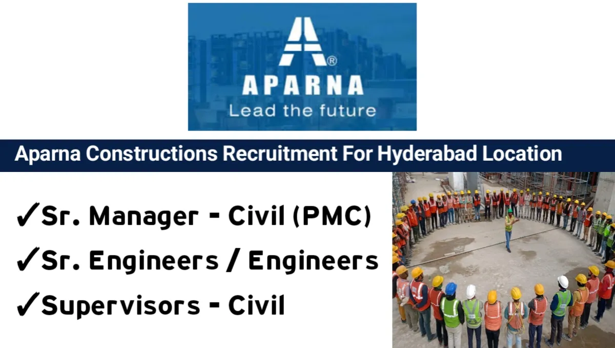Construction Job Vacancy in Hyderabad
