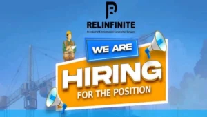 Relinfinite Projexive Pvt Ltd Job Vacancy