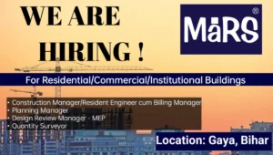 Mars Planning & Engineering Services Pvt Ltd Hiring