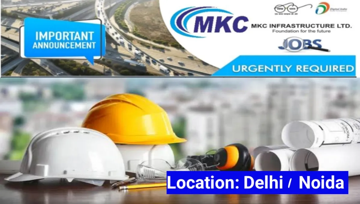 Exciting Career Opportunities at MKC Infrastructure Ltd