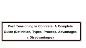 Post-Tensioning in Concrete