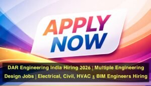 DAR Engineering India Hiring 2026