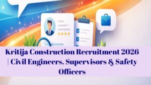 Kritija Construction Recruitment Hiring